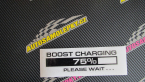 Samolepka Boost charging