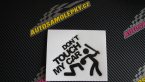 Samolepka Dont touch my car 001