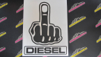 Samolepka Fuck off diesel