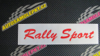 Samolepka Rally sport 001