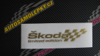 Samolepka Škoda limited edition pravá