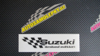 Samolepka Suzuki limited edition levá