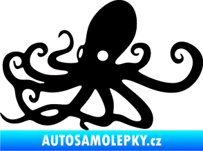 Samolepka Chobotnice 001 levá černá