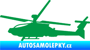 Samolepka Vrtulník 013 levá zelená