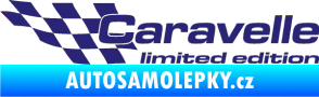 Samolepka Caravelle limited edition levá střední modrá