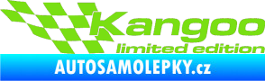 Samolepka Kangoo limited edition levá zelená kawasaki