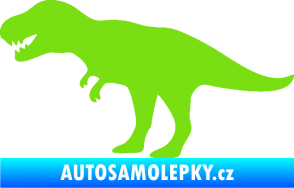 Samolepka Tyrannosaurus Rex 001 levá zelená kawasaki