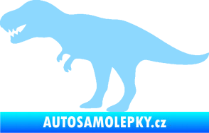 Samolepka Tyrannosaurus Rex 001 levá světle modrá
