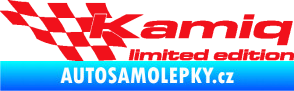 Samolepka Kamiq limited edition levá červená