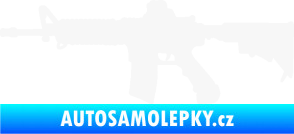 Samolepka Samopal 009 levá bílá