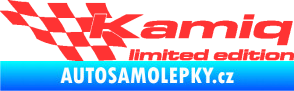 Samolepka Kamiq limited edition levá světle červená