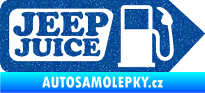 Samolepka Jeep juice symbol tankování Ultra Metalic modrá
