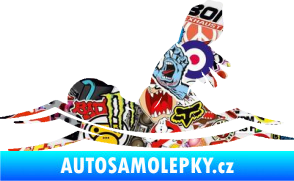 Samolepka Plavání 005 levá Sticker bomb