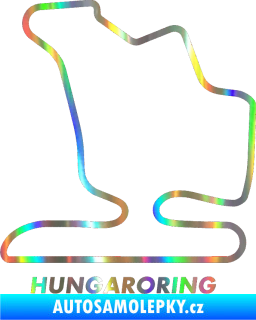 Samolepka Okruh Hungaroring Holografická