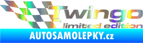 Samolepka Twingo limited edition levá Holografická