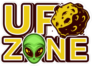 Barevný ufoun 008 nápis UFO zone